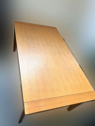 【自社配送は札幌市内限定】大塚家具 ダイニングテーブル 心地 T-405 タモ製 中古品 倉庫保管品