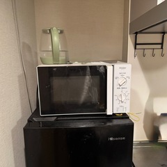 【受け渡し予定者決定済み 】【27日まで】電子レンジ 無料 すぐ引き取り可能な方の画像