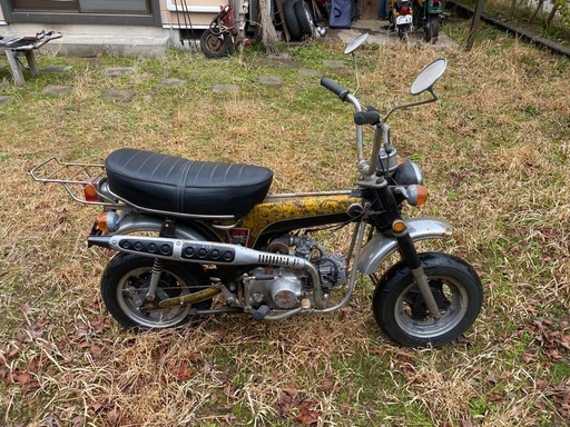 ホンダ ダックス ST70 DAX70 ダックス70 ST50 HONDA 当時物 サイドスタンド ラップ塗装 モンキー ゴリラ シャリー スーパーカブ
