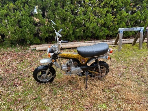 ホンダ ダックス ST70 DAX70 ダックス70 ST50 HONDA 当時物 サイドスタンド ラップ塗装 モンキー ゴリラ シャリー スーパーカブ
