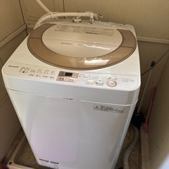 SHARP 全自動洗濯機 7Kgの画像