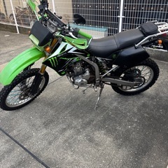 カワサキ　Dトラッカー(klx250)2006年式バイクの画像