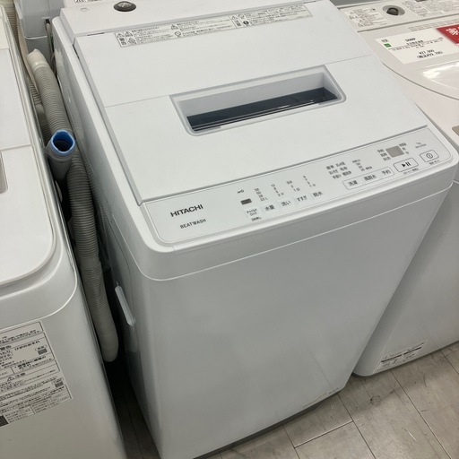 安心の1年保証つき！HITACHI全自動洗濯機2025年製7.0kg