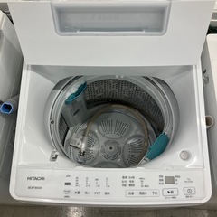安心の1年保証つき！HITACHI全自動洗濯機2025年製7.0kgの画像