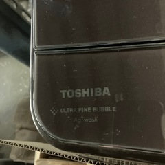 洗濯機　12キロ　東芝　　ジャンクAW-12DP2 茶色　の画像