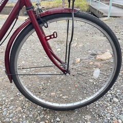 【e5自転車】26インチ Switch ワインレッドの画像