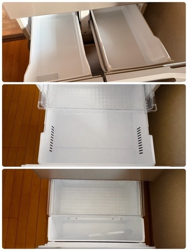【幅60cmスリム】日立 470L 冷凍冷蔵庫 2021年製 R-HWS47R 