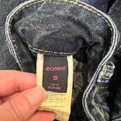 未使用 ジーンズ Sサイズの画像