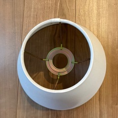 ランプシェード　白　ほぼ未使用の画像