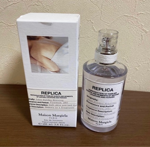 Maison Margielaの人気香水「レプリカ レイジーサンデーモーニング 100ml」です