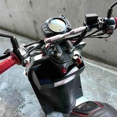 ヤマハ 125CC オートバイ BW'S125 最終型 2012年式 転倒歴なし 現状品 ビーウィズ125 実動 中古車両 カーボンカラー DCRローダウンシート トランク完備 自賠責は令和8年10月まで 抹消渡し 現車確認下さいの画像