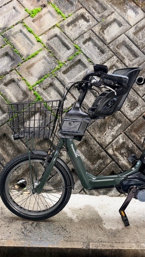 パナソニック製チャイルドシート付き電動自転車13.2ahバッテリー