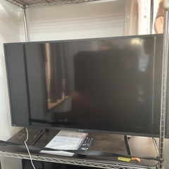 Y 液晶カラーテレビ　42型　SHARP シャープ　2022年製　2T-C42BE1 リモコン付　の画像