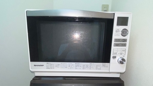 格安】SHARP電子レンジ RE-V90A-W 2017年製 動作良好