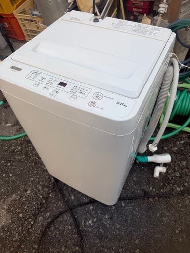 洗濯機5キロ　2021年　配達込み
