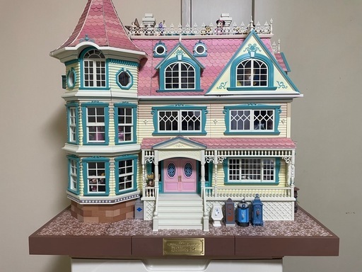 ディズニードールハウス 完成品 フルセット カスタム多数 ライト点灯 美品