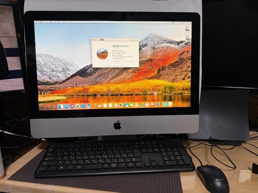 Windowsも使える！ iMac 21.5インチ SSD化でわりと速いです！ メモリ12GB SSD240GB DVDドライブ付