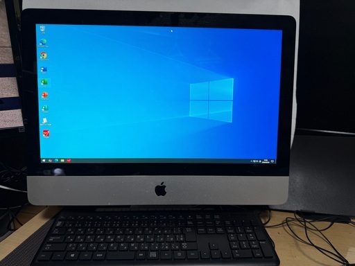 Windowsも使える！ iMac 21.5インチ SSD化でわりと速いです！ メモリ12GB SSD240GB DVDドライブ付