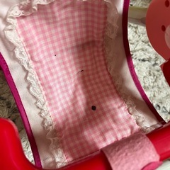 メルちゃん ベビーカー ピンクの画像