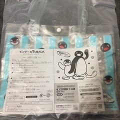 新品　ピングー　　プールバッグ　トートバッグ　ヤマダ電機　オリジナルの画像