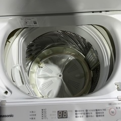 F43　パナソニック 全自動洗濯機 5kg ニュアンスグレー NA-F50B15ビッグウェーブ洗浄の画像