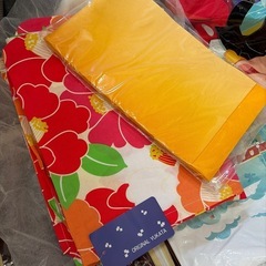 新品　タグ付き　未使用品　浴衣　帯付きの画像