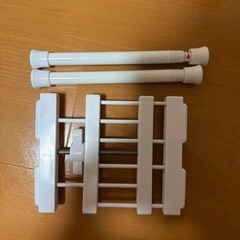 我が家の突っ張り棒達の画像