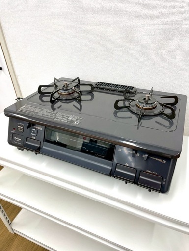 【794】 ガスコンロ パロマ 2023年製 プロパンガス LPガス 左強火 PA-S45B-L