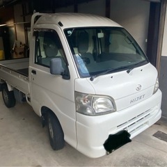 ダイハツ　軽トラック　MT 四駆　エアコン　パワステ　パワーウィンドウ　ナビ付きの画像