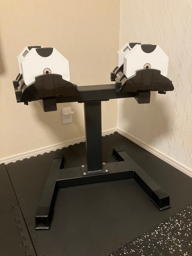アイロテック　可変式ダンベル2kg〜20kg スタンド付