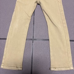 100 L.Copeck ベージュ　ウエストゴム　ストレッチ 長ズボンの画像