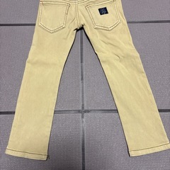 100 L.Copeck ベージュ　ウエストゴム　ストレッチ 長ズボンの画像