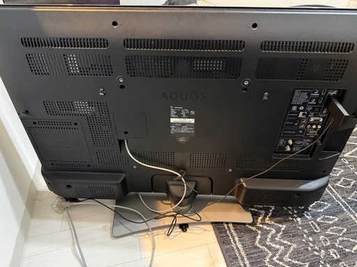 SHARP製40V液晶テレビ　Blu-rayプレイヤー搭載