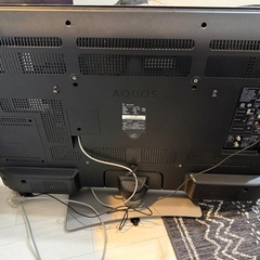 SHARP製40V液晶テレビ　Blu-rayプレイヤー搭載の画像