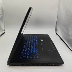 GTX1060 フルHD 17.3 ゲーミング ノートPC GALLRIA GKF-1060NF Core i7-7700HQ windows11 home 16GB SSD256GB カメラ オフィス C732の画像