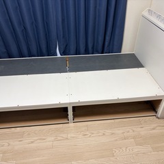 収納付き シングルベッドの画像