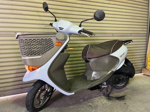 【売約済】実働 スズキ CA43A レッツ4 バスケット 4スト原付 インジェクション スクーター