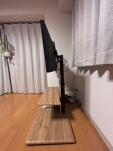 【テレビ＋スタンドセット】32型液晶テレビ DX BROADTEC リモコン付き　引っ越しのため出品中