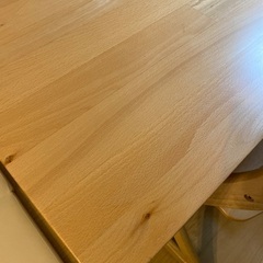 ダイニングテーブル4人用　(ニトリ　Nコレクション T-06A 135 NA)の画像