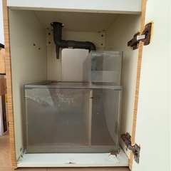 オーバーフロー水槽セット 45x45x60 ガラスの画像