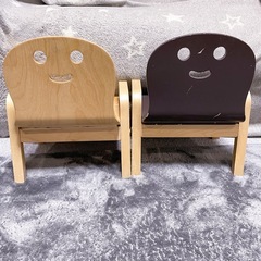 キコリの小イス　2脚セットの画像