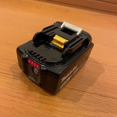 マキタ純正、リチウムイオンバッテリー18v6.0Ah、の画像