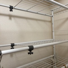 決まりました‼️急募‼️収納付き洗濯ラックの画像
