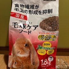 ウサギのエサの画像