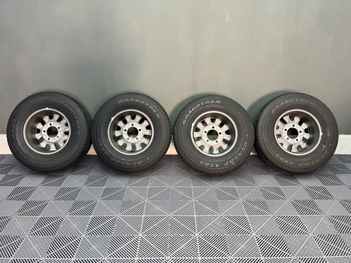 新車外し　バリ溝　DUNLOP AT3 16インチ ホイールタイヤセット 4本