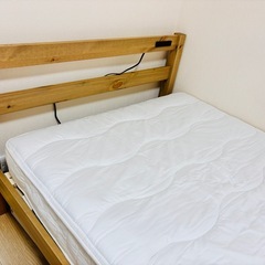 【美品】ニトリ シングルベッドフレーム PC501 すのこ パイン材の画像