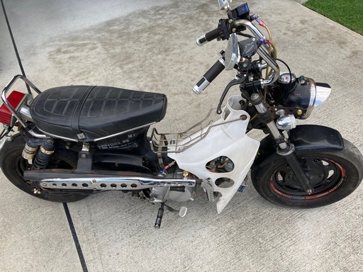 カブ　C50 カスタム車両中華125cc ロンスイ実動 始動動画あり】スーパーカブC50(中華125cc)シャリー風カスタム 交換