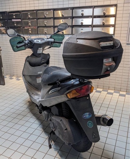 アドレスv125g 帰省前