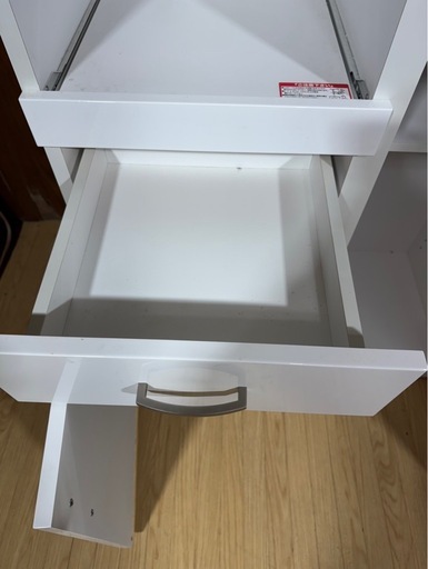 C2505 レンジボード 食器棚 棚受ダボ欠品あり
