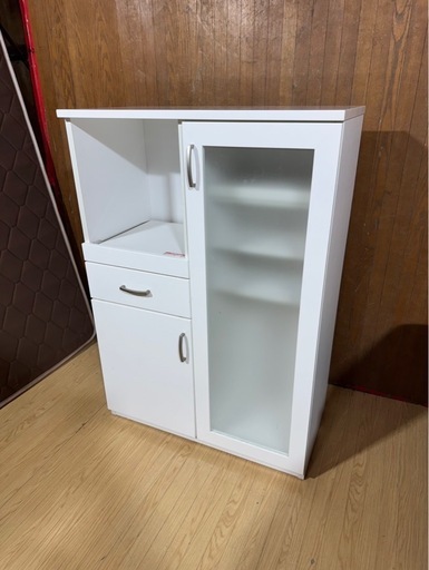 C2505 レンジボード 食器棚 棚受ダボ欠品あり
